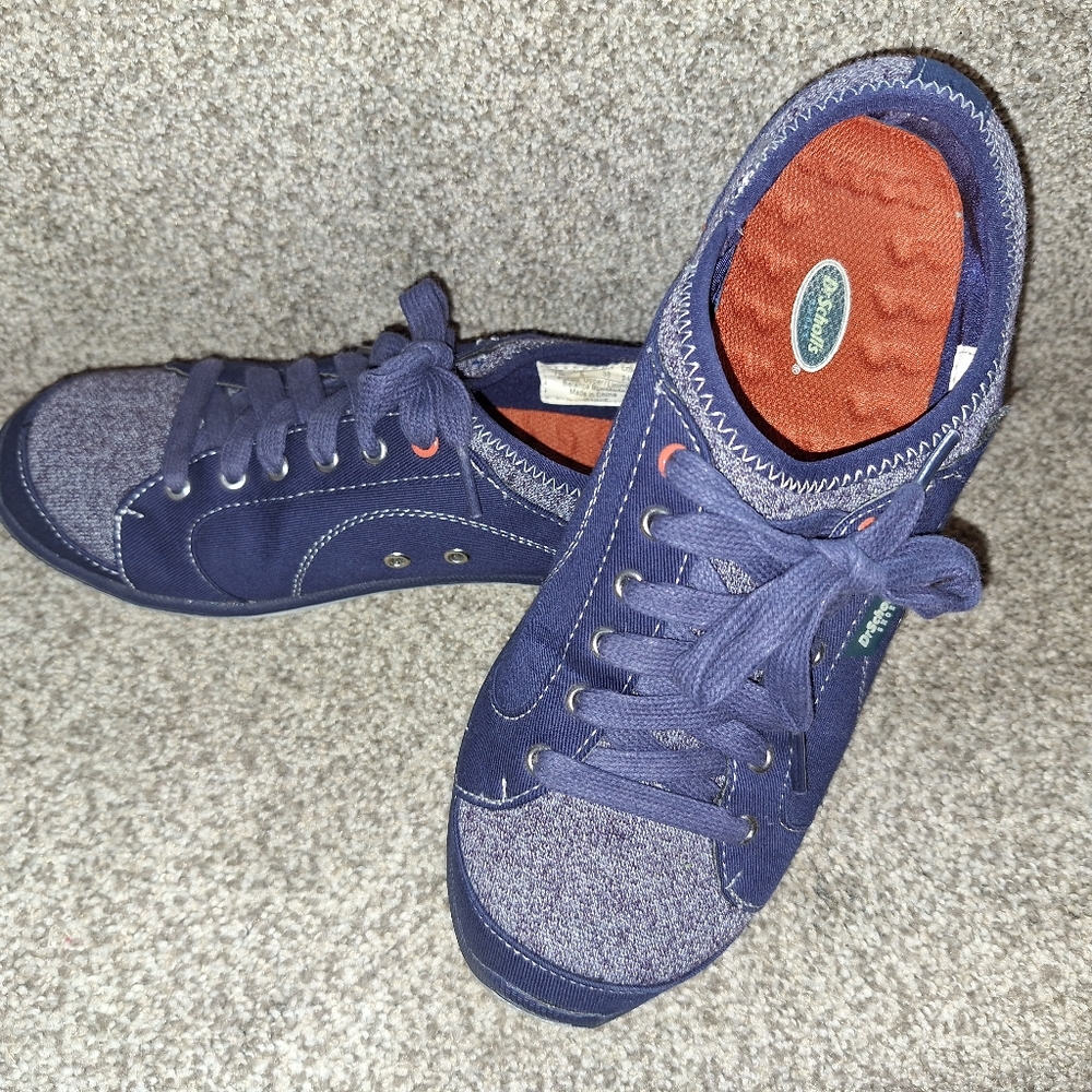 Dr Scholls Jennie sneakers.  Blue.  Size 7